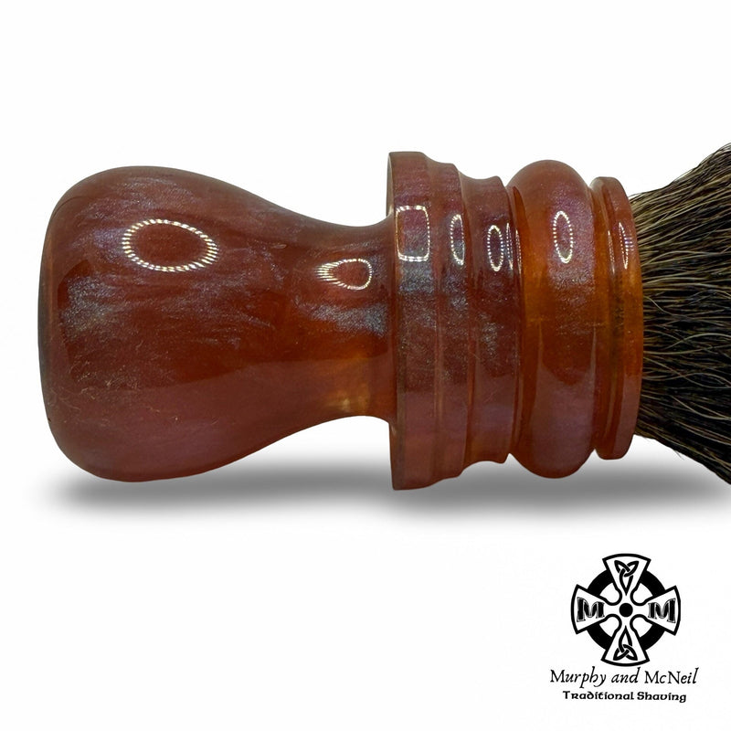 Pink Haze Resin Shaving Brush (26mm G5C Synthetic) - by Nameless Worx (Pre-Owned) Shaving Brush MM Consigns (SW) 