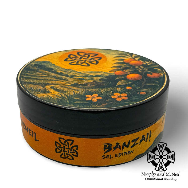 Banzai! Shaving Soap (FROST or SOL Edition) - by Murphy and McNeil Shaving Soap Murphy and McNeil Store 