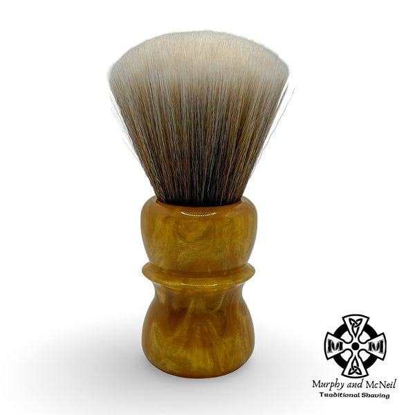 Butterscotch Synbad Sythetic (26mm Synbad) Shaving Brush - by AP Shave Co (Used)