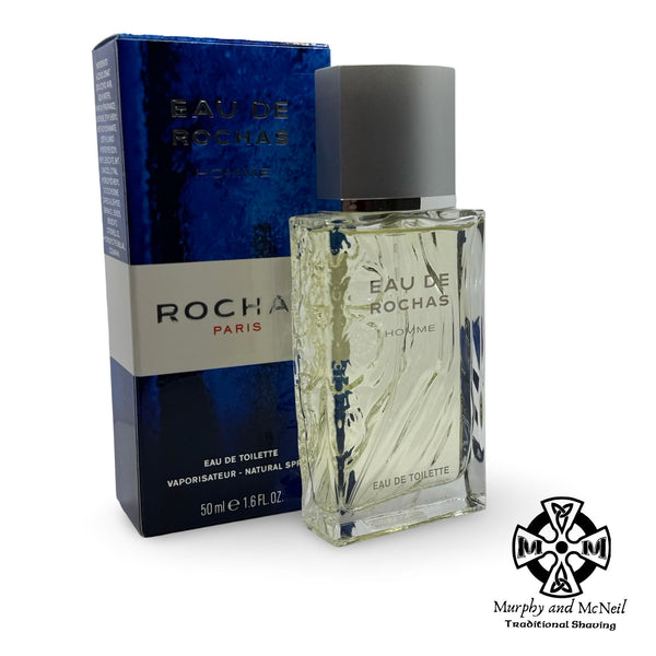 Eau de Rochas Homme Eau de Toilette (1.6 fl oz) - by Rochas (Used) Colognes and Perfume MM Consigns (BMEL) 