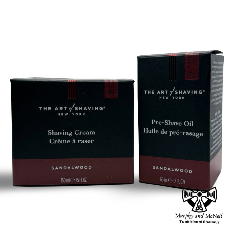 Sandalwood Shaving Cream and Pre-Shave - by Art of Shaving (Pre-Owned) Shaving Cream Murphy & McNeil Pre-Owned Shaving 