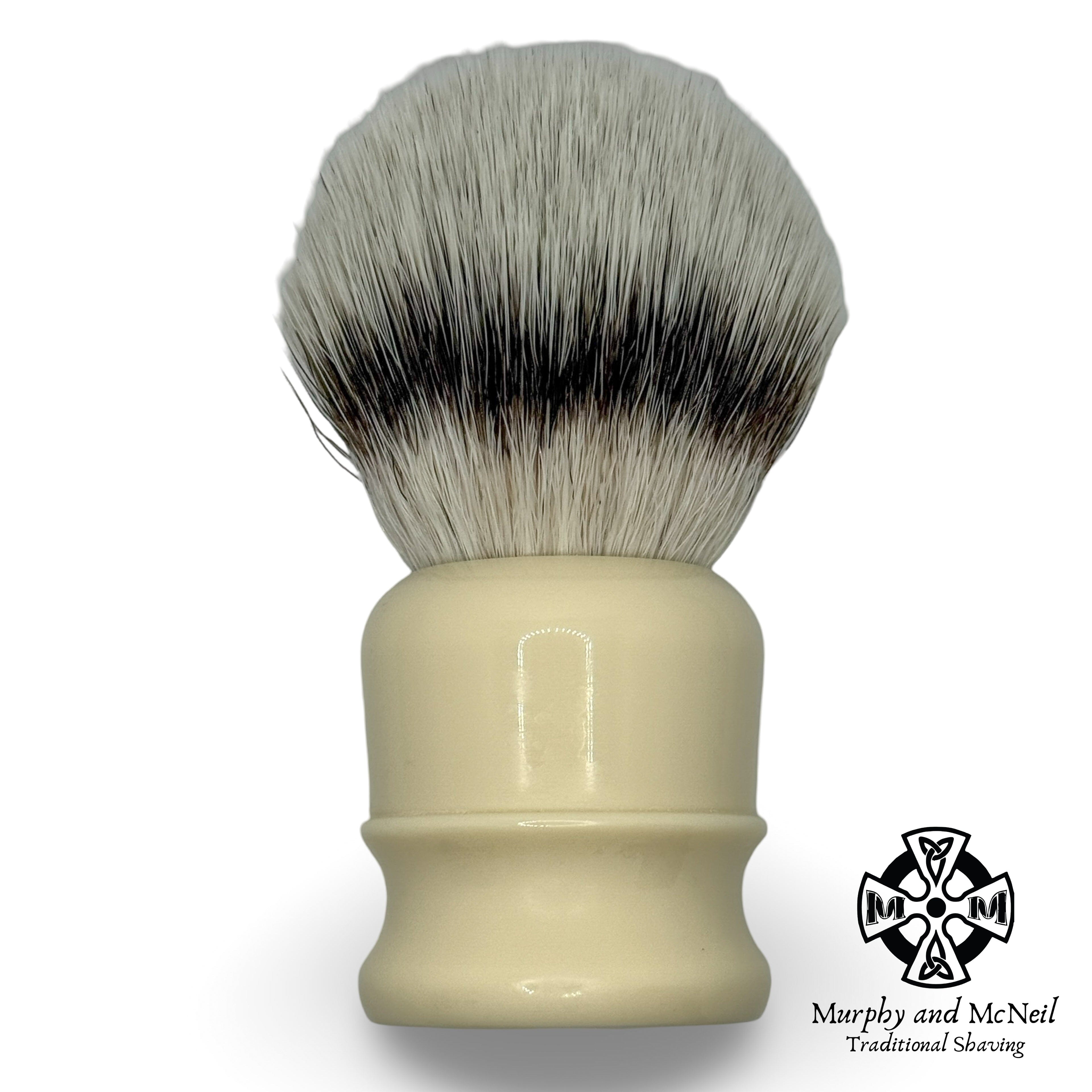 Chubby 2 (27mm Platinum Fiber) Shaving Brush CH2 - by Simpsons (Pre-Owned) Shaving Brush Murphy & McNeil Pre-Owned Shaving 