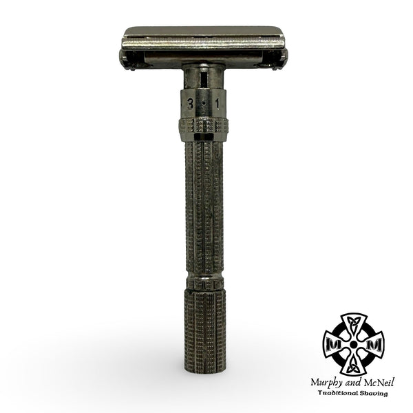 1964 Slim Adjustable J3 TTO Razor - by Gillette (Pre-Owned) Safety Razor Murphy & McNeil Pre-Owned Shaving 