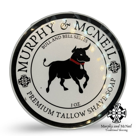 Bull and Bell Lavender Shaving Soap (Tallow) - by Murphy and McNeil (Pre-Owned) Shaving Soap Murphy & McNeil Pre-Owned Shaving 