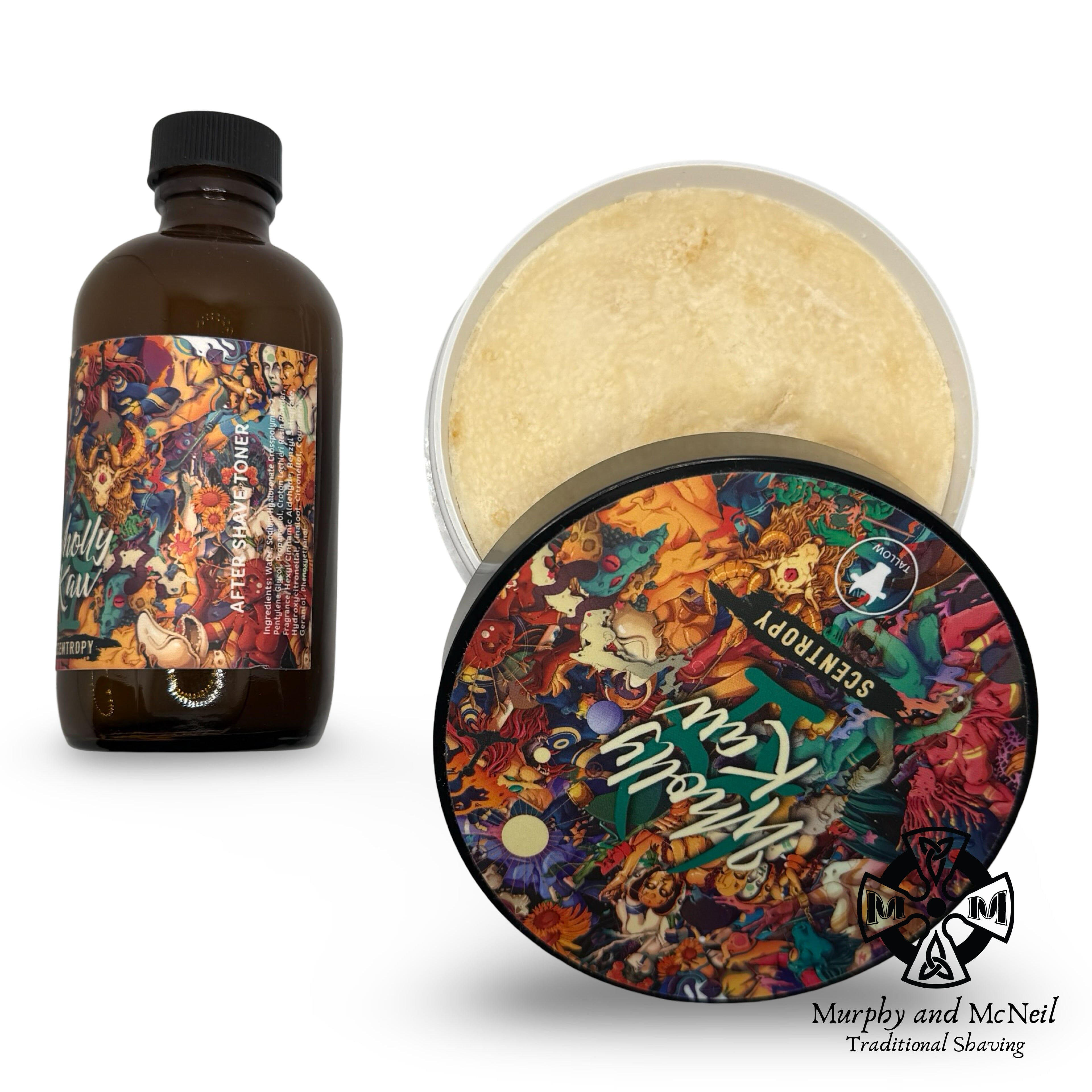 Scentropy Shaving Soap (Siero Base) and Splash - by Wholly Kaw (Used) Shaving Soap MM Consigns (PH) 