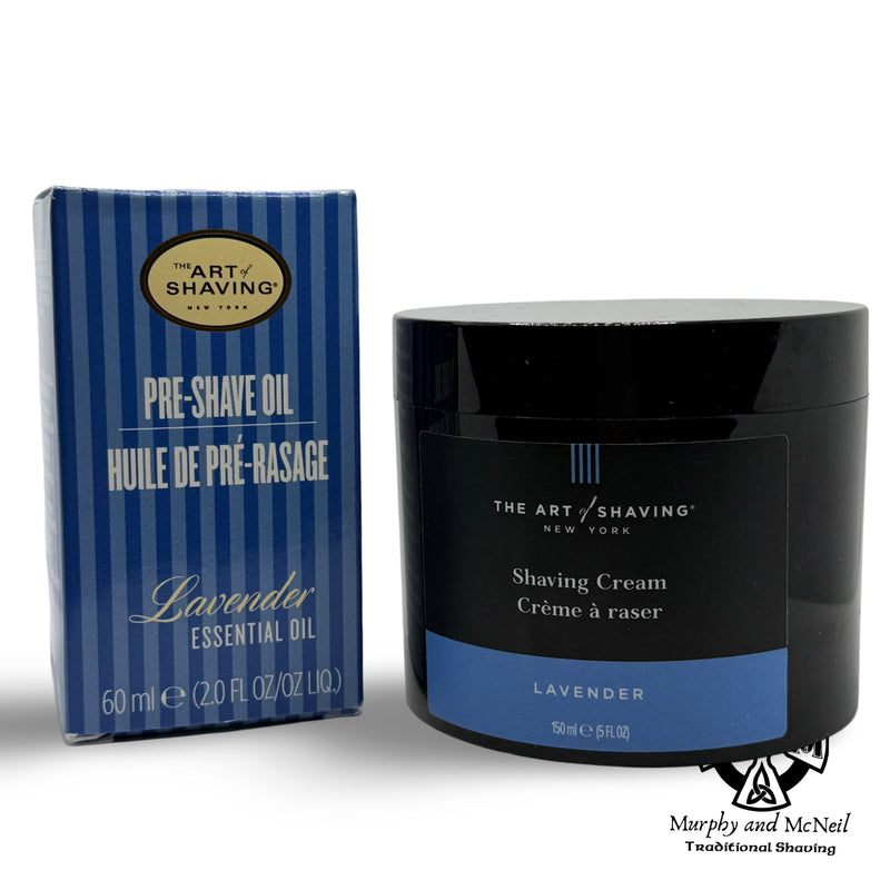 Lavender Shaving Cream and Pre-Shave - by Art of Shaving (Pre-Owned) Shaving Cream Murphy & McNeil Pre-Owned Shaving 