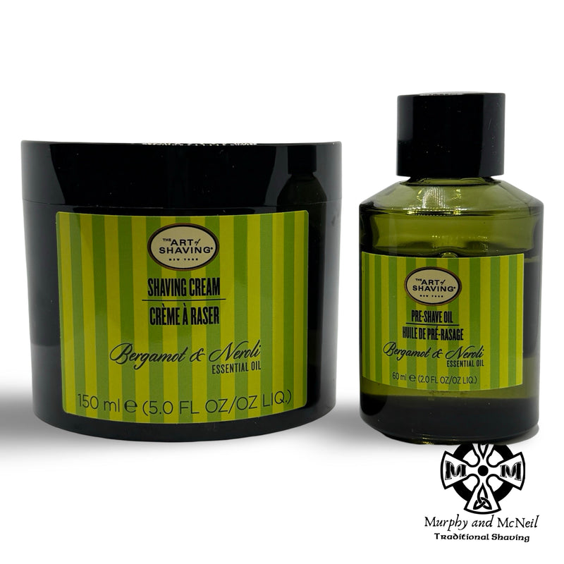 Bergamot & Neroli Shaving Cream and Pre-Shave - by Art of Shaving (Pre-Owned) Shaving Cream Murphy & McNeil Pre-Owned Shaving 
