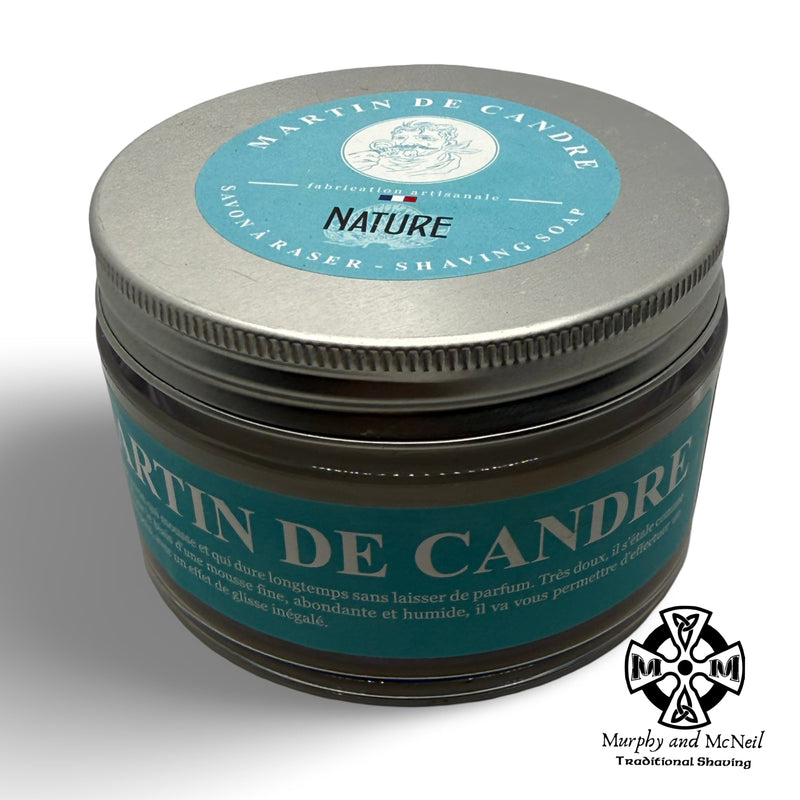 Nature Unscented Shaving Soap (200g) - by Martin de Candre (Pre-Owned) Shaving Cream Murphy & McNeil Pre-Owned Shaving 