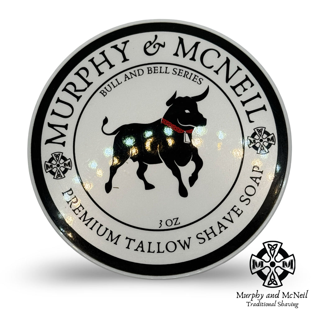 Bull And Bell Sandalwood Shaving Soap (Tallow) - By Murphy And McNeil