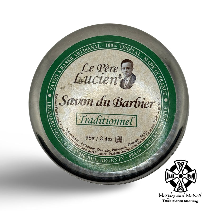 Traditionnel Savon du Barbier Shaving Soap (3.4oz) - by Le Pere Lucien (Pre-Owned) Shaving Soap Murphy & McNeil Pre-Owned Shaving 