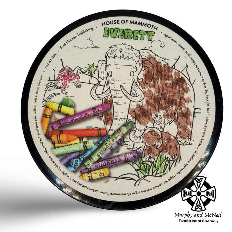 Everett Shaving Soap - by House of Mammoth (Pre-Owned) Shaving Soap Murphy & McNeil Pre-Owned Shaving 