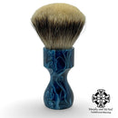 Deep Blue Shaving Brush (28mm Gelousy SHD Fan Knot) - by AP Shave Co. (Pre-Owned) Shaving Brush MM Consigns (SW) 
