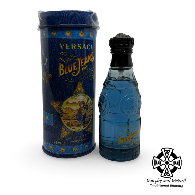 Blue Jeans Man Eau de Toilette (75ml) - by Versace (Used) Colognes and Perfume MM Consigns (BMEL) 
