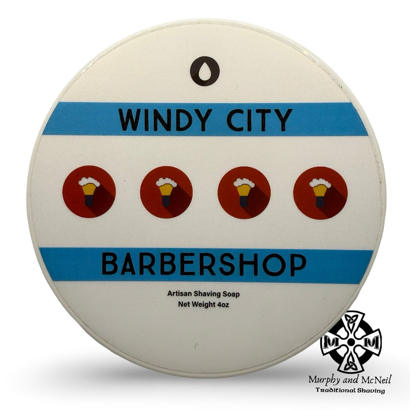 Windy City Barbershop Shaving Soap and Splash - by Chicago Grooming Co. (Used) Shaving Cream MM Consigns (BM) 