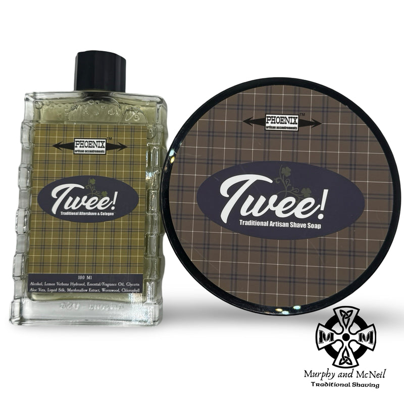 Twee! Shaving Soap (CK-6 Formula) and Aftershave Splash - by Phoenix Artisan Accoutrements (Used) Shaving Soap MM Consigns (BM) 