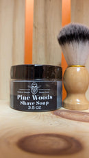 All-Natural Shave Soap Shaving Soap Bumble Holler Farm Pine Woods Shave soap 