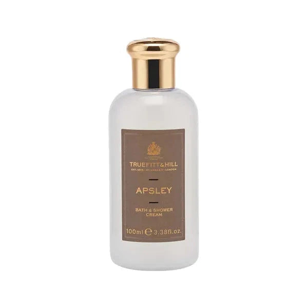 Truefitt & Hill Apsley Bath and Shower Travel Collection Cream 3.38 oz Lotion Pasteur Pharmacy 
