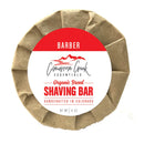 Barber Organic Shaving Bar Soap 3.2oz Shaving & Grooming Cimarron Creek Essentials Single Bar 