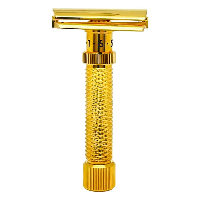Konsul Slant Adjustable Stainless Steel DE Safety Razor (Choose Style)