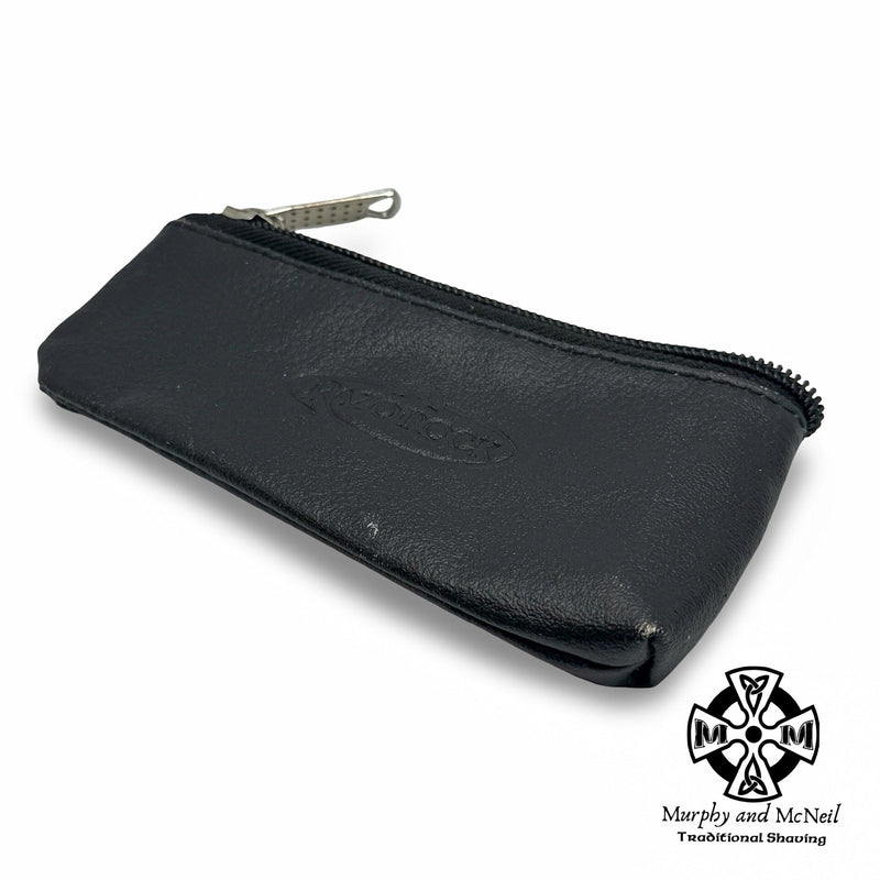 Razorock Black Zipper Razor Case (Pre-Owned) Cases and Dopp Bags Murphy & McNeil Pre-Owned Shaving 