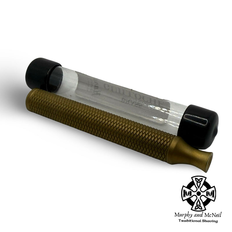 Christopher Bradley Brass Safety Razor Handle (3.5) - by Karve (Pre-Owned) Safety Razor MM Consigns (SW) 