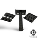 MR14 Gray Aluminum Safety Razor with 3 Heads - by Maggard Razor (Pre-Owned) Safety Razor MM Consigns (SW) 