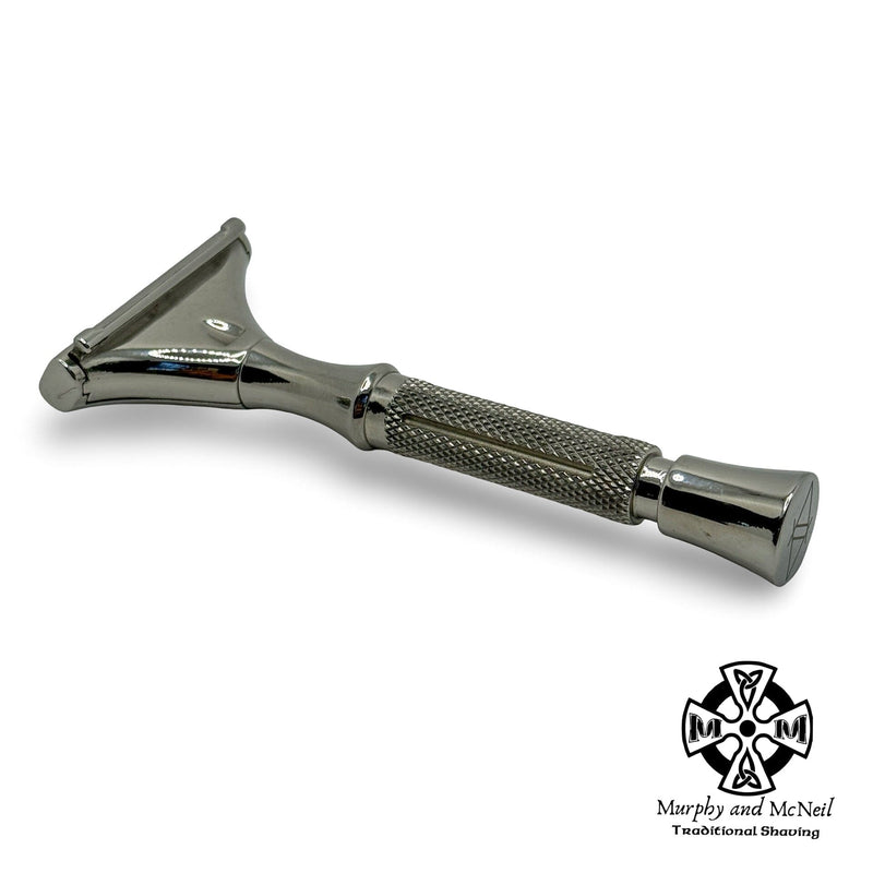 RX-V2 Single Edge Safety Razor (Polished) - by Asylum Shave Works