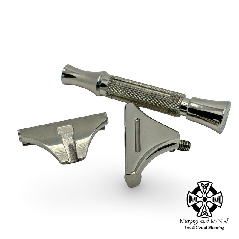 RX-V2 Single Edge Safety Razor (Polished) - by Asylum Shave Works