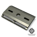 BR-1 Stainless Steel Safety Razor Baseplate (.99 gap) - by Blutt Razor (Pre-Owned) Safety Razor Murphy & McNeil Pre-Owned Shaving 