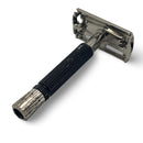 Black Handle Flare Tip Safety Razor (Code V2 - 1975) - by Gillette (Pre-Owned Vintage) Safety Razor Murphy & McNeil Pre-Owned Shaving 