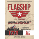 1776 Bay Rum Natural Deodorant - by Flagship Soap Company