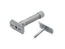 Flexi Adjustable Safety Razor with Stand (Open Comb, Matte) - by Pearl Shaving Safety Razor Murphy and McNeil Store 