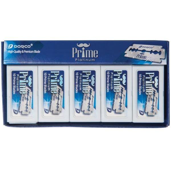 Dorco STP301 Prime Platinum Extra Double Edge Razor Blade - 1000 ct Razors & Razor Blades BarberSets 