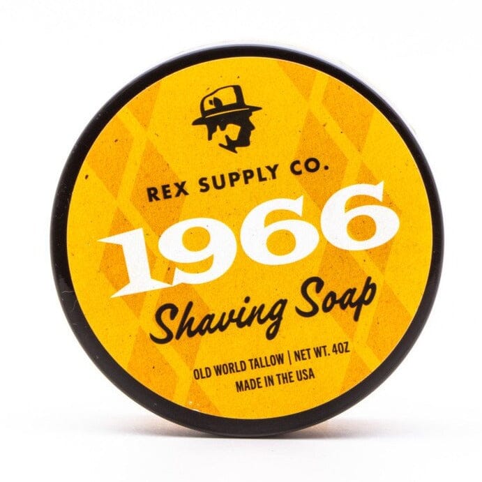 1966 Old World Tallow Shaving Soap - by Rex Supply Co Shaving Soap Murphy and McNeil Store 