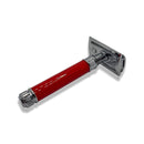 DE81 Red Safety Razor - by Edwin Jagger (Pre-Owned) Safety Razor Murphy & McNeil Pre-Owned Shaving 