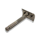 Piccolo Safety Razor (Silver, Open Comb) - by Fatip (Pre-Owned) Safety Razor Murphy & McNeil Pre-Owned Shaving 