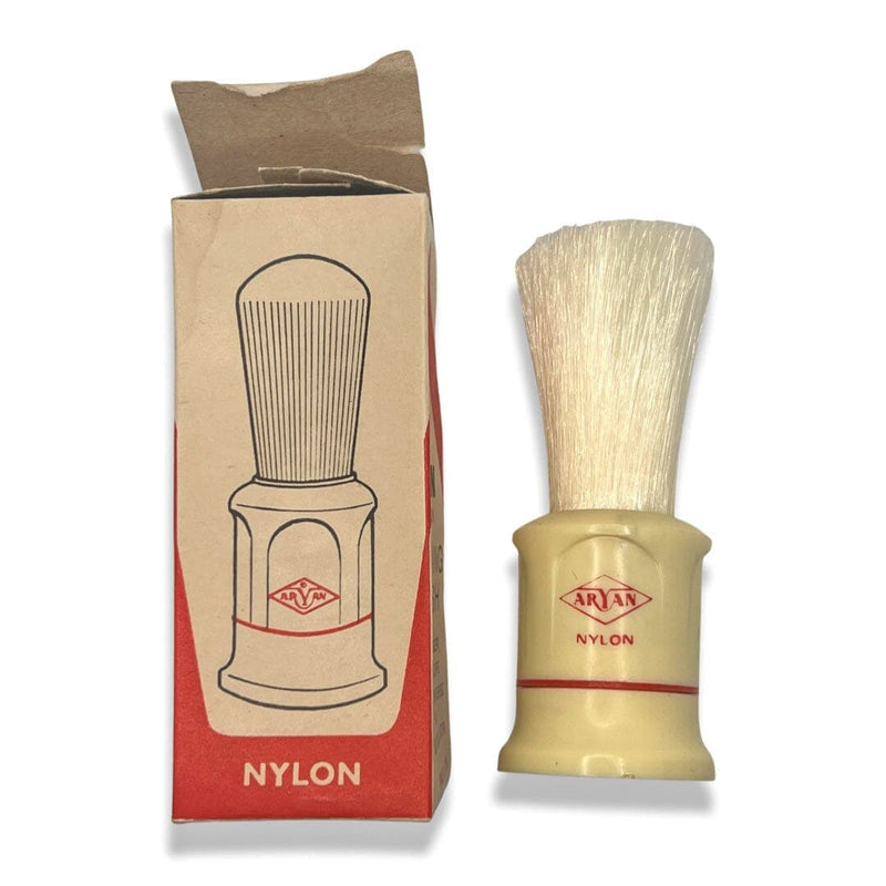 Nylon Shaving Brush (Cream) - by Aryan (Pre-Owned) Shaving Brush Murphy & McNeil Pre-Owned Shaving 