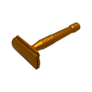 Lupo Gold Aluminum DE Safety Razor - by Razorock (Pre-Owned) Safety Razor Murphy & McNeil Pre-Owned Shaving 