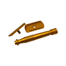 Lupo Gold Aluminum DE Safety Razor - by Razorock (Pre-Owned) Safety Razor Murphy & McNeil Pre-Owned Shaving 