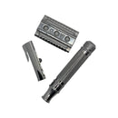 Kelvin Chrome DE Safety Razor - by Edwin Jagger (Pre-Owned) Safety Razor Murphy & McNeil Pre-Owned Shaving 