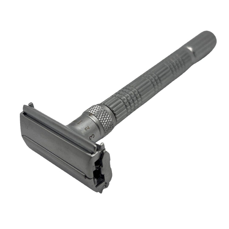 Crusader Adjustable Butterfly Safety Razor - by Vikings Blade (Pre-Owned) Safety Razor Murphy & McNeil Pre-Owned Shaving 