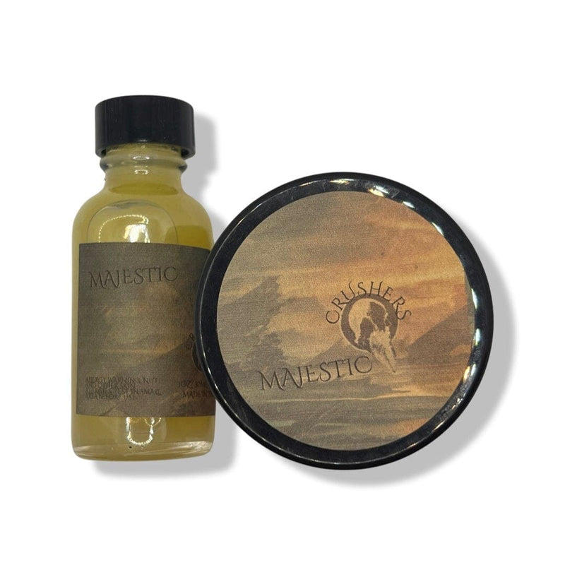 Majestic Beard Oil & Butter Combo - by Crusher's Creations Beard Butter & Oil Bundle Murphy & McNeil Pre-Owned Shaving 