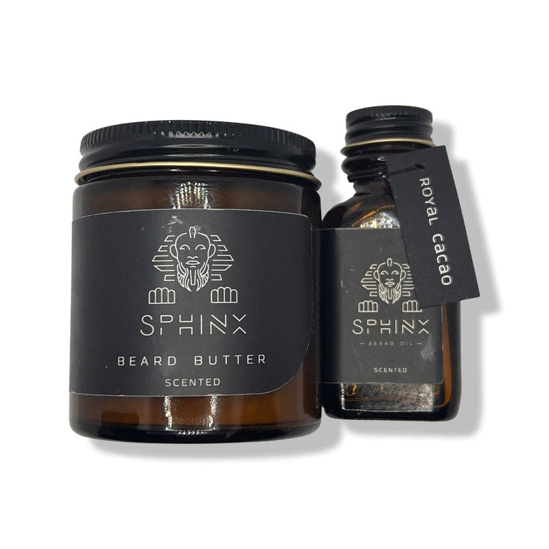 Royal Cacao Beard Oil and Butter Combo - by Sphinx (Pre-Owned) Beard Balms & Butters Murphy & McNeil Pre-Owned Shaving 