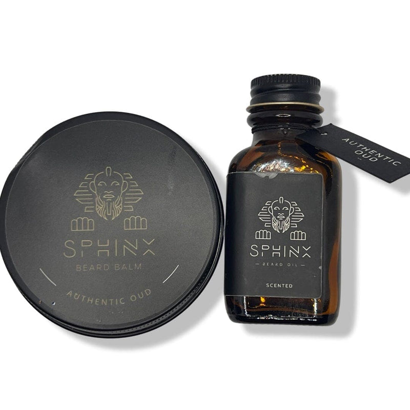 Authentic Oud Beard Oil & Balm Combo - by Sphinx (Pre-Owned) Beard Balms & Butters Murphy & McNeil Pre-Owned Shaving 