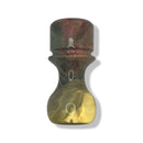 Green & Clear Resin Shaving Brush Handle (27mm) - by Cayuen (Pre-Owned) Shaving Brush Murphy & McNeil Pre-Owned Shaving 