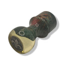 Green & Clear Resin Shaving Brush Handle (27mm) - by Cayuen (Pre-Owned) Shaving Brush Murphy & McNeil Pre-Owned Shaving 