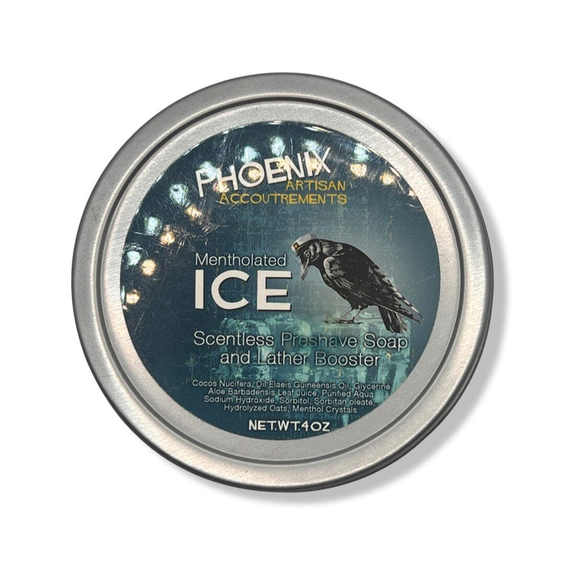 ICE 4oz Pre-Shave Bar - by Phoenix Artisan Accoutrements (Pre-Owned) Pre-Shave Murphy & McNeil Pre-Owned Shaving 