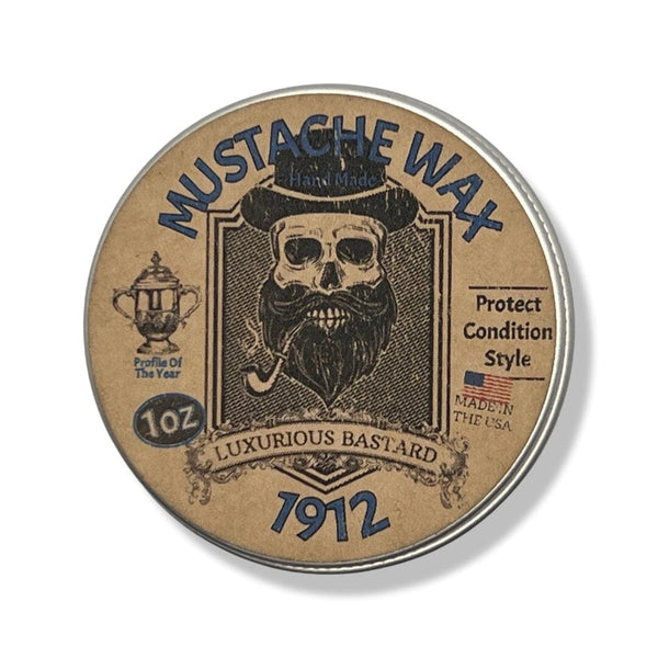 1912 Bastard Mustache Wax - by Luxurious Bastard (Pre-Owned) Beard & Mustache Wax Murphy & McNeil Pre-Owned Shaving 