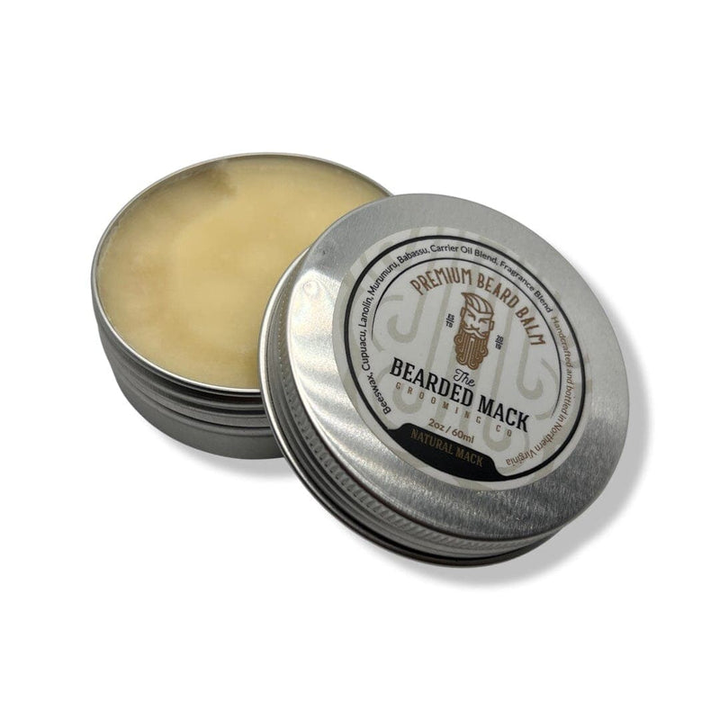 Natural Mack Unscented Beard Balm - by Bearded Mack (Pre-Owned) Beard Balms & Butters Murphy & McNeil Pre-Owned Shaving 