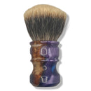 Purple Resin & Wood Shaving Brush (28mm SHD Fan) - by Oumo (Pre-Owned) Shaving Brush Murphy & McNeil Pre-Owned Shaving 